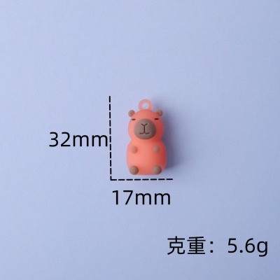 小号变色卡皮巴拉裸公仔