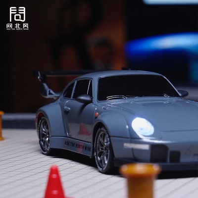 跨境问北风993雾霾蓝遥控车1:20半比例油门RC入门漂移竞速车批发
